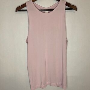 Fabletics pink activewear athletic workout sleeveless tank top; Size Medium
